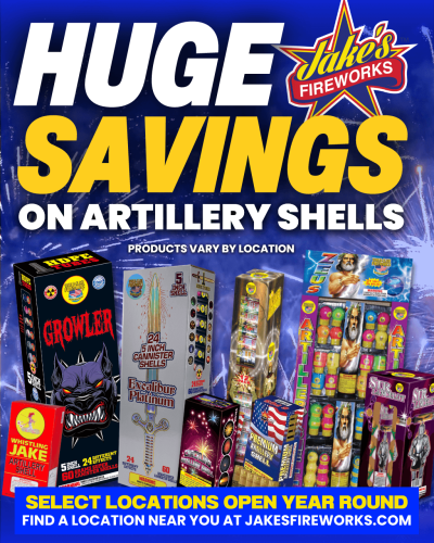 BOGO 50% Off Special Offer on Artillery Shells